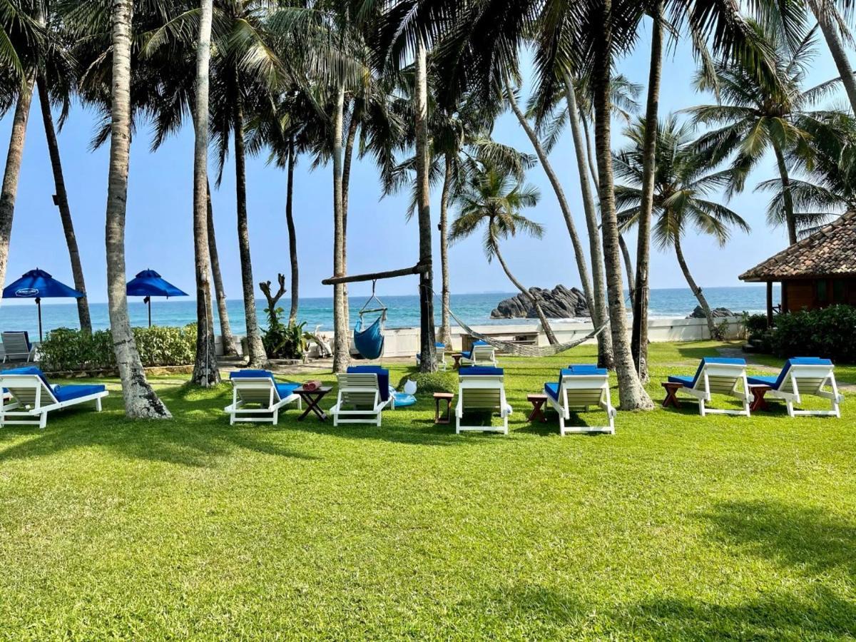 Rockside Cabanas Hotel Unawatuna Bagian luar foto