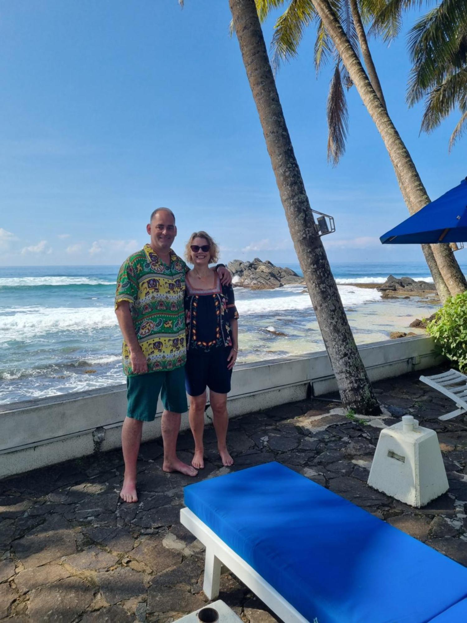 Rockside Cabanas Hotel Unawatuna Bagian luar foto